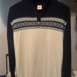 Dalestolen Mens Merino Wool Sweater Size L